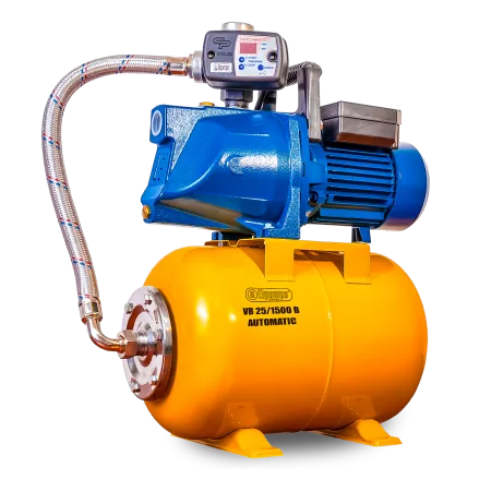 VB 25/1500 B Automatic Domestic waterwork, with INOX steel impeller, 1500 W, 6.300 l/h, 4,8 bar, 25 L