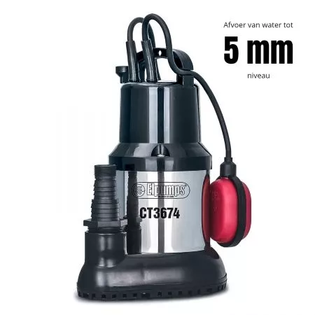 CT 3674 Pompe à eau, 600 W, 10.800 l/h, 8 m
