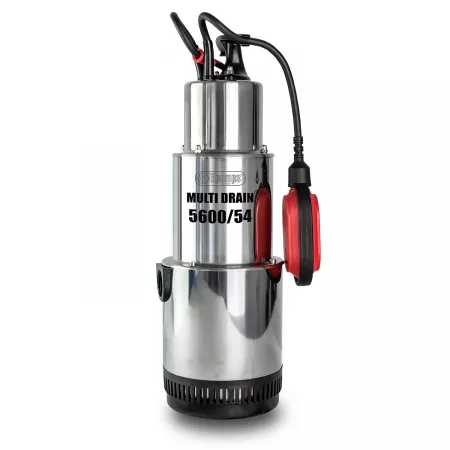 Multi Drain 5600/54 High-pressure submersible pump, with 5 impellers, 1200 W, 54 m