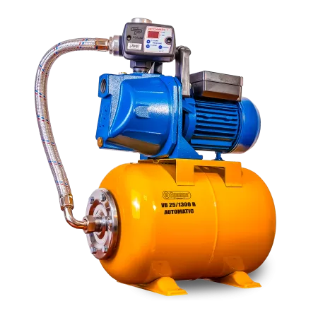 VB 25/1300 B Automatic Installation d'eau domestique, avec roue INOX, 1300 W, 5.400 l/h, 4,7 bar, 25 L