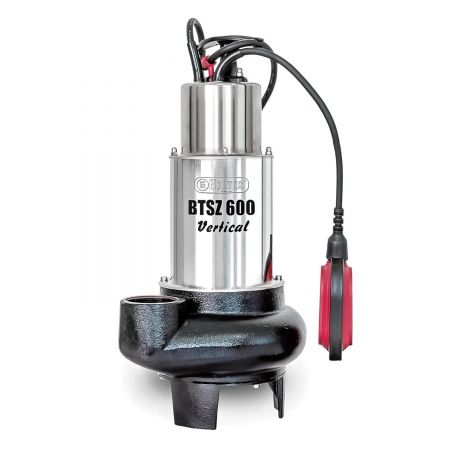 BTSZ 600 VERTICAL Pompe à eau sale, 1800 W, 36.000 l/h